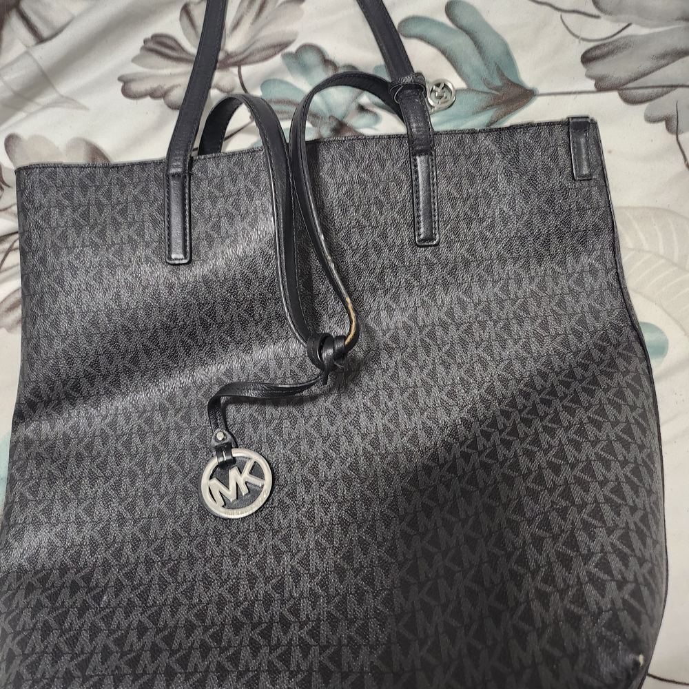 Michael Kors Gray Signature Tote